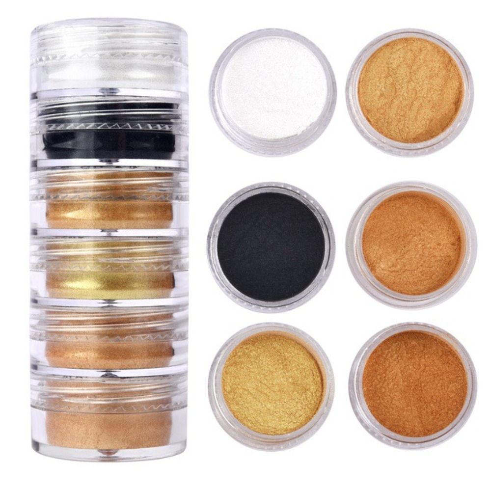 Resin Pigment Set - 6 Colors/Set Glitter Mica Powder New