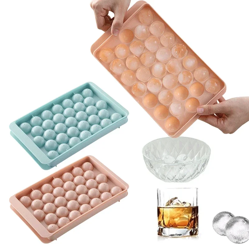 Round Ice Cube Tray Creative H - Coaster Mold Round 评论和价格