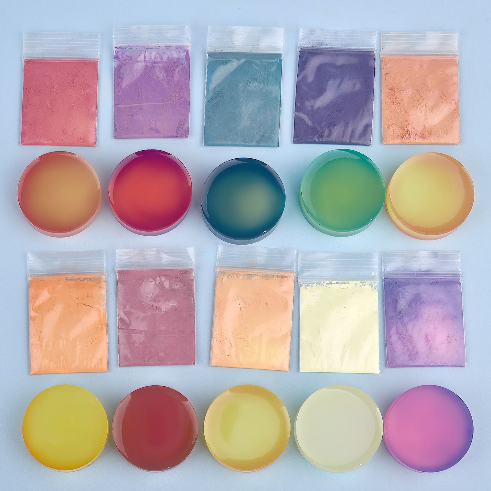 10 Colors Temperature Color Ch - Resin Pigment Set 评论和价格