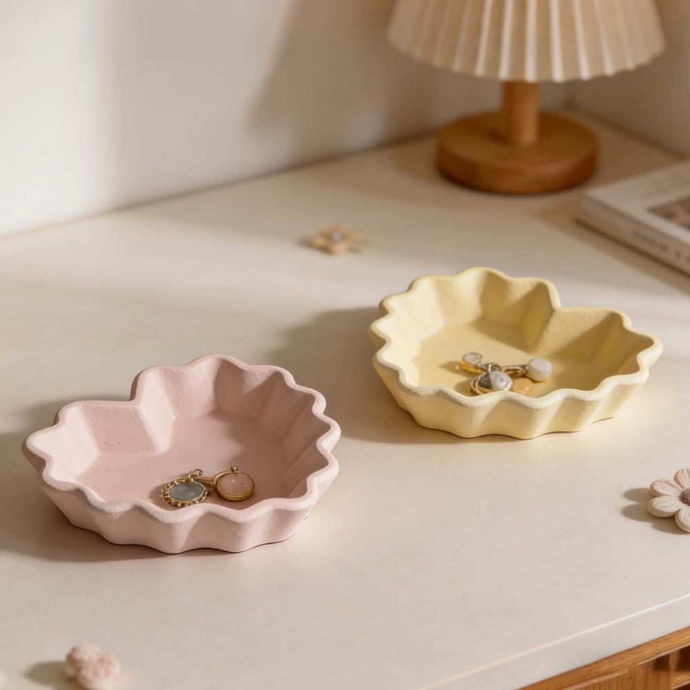 Heart Shape Plate Storage Bowl - Silicone Mold Tray 评论和价格