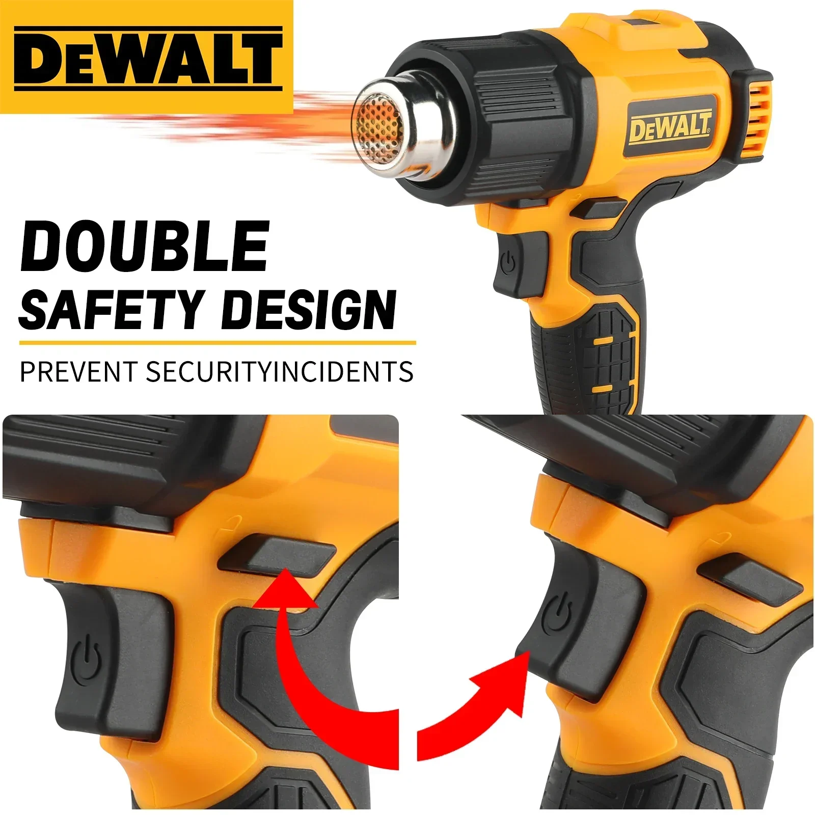 DeWALT DCE530 20V Cordless Hea - Heat Gun Small 评论和价格