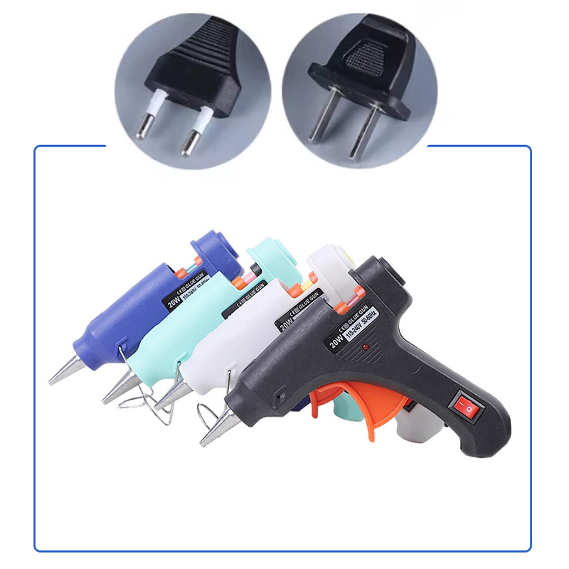 20W Mini Hot Melt Glue Gun EU  - Heat Gun Small 评论和价格