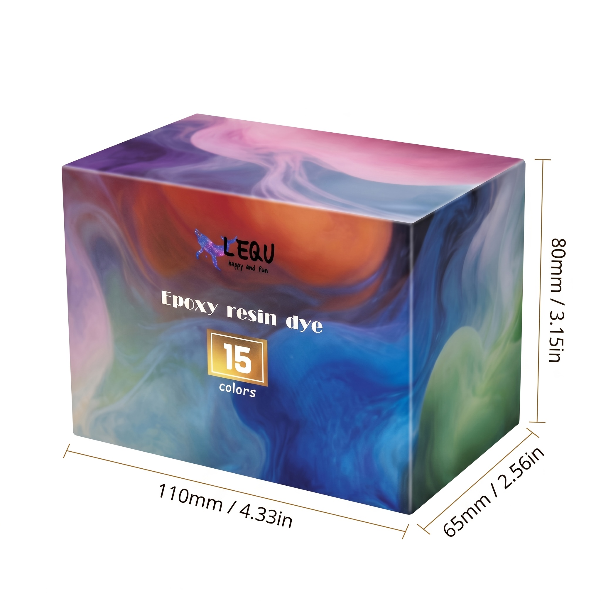 Epoxy Resin—15-Colour Liquid E - Resin Pigment Set 评论和价格