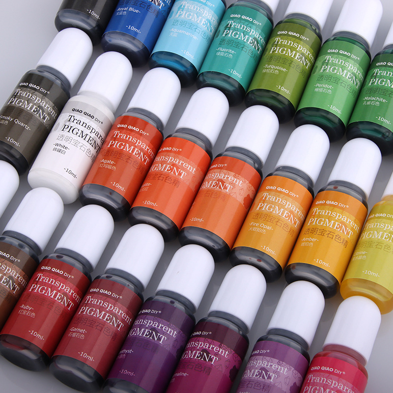 Resin Pigment Transparent Gems - Resin Pigment Set 评论和价格