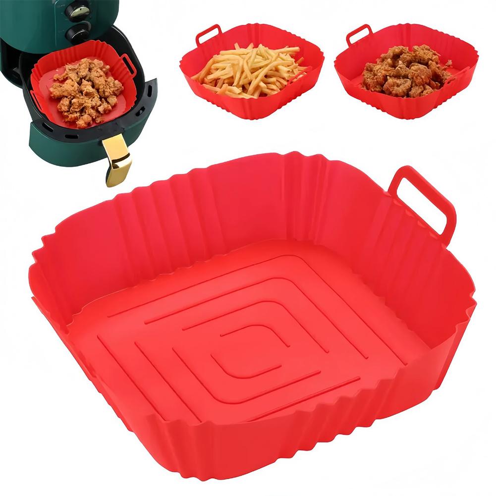 Reusable Airfryer Pan Liner Ac - Silicone Mold Tray 评论和价格