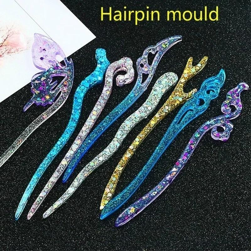 New Transparent Hairpin Silico - Resin Craft Supplies 评论和价格