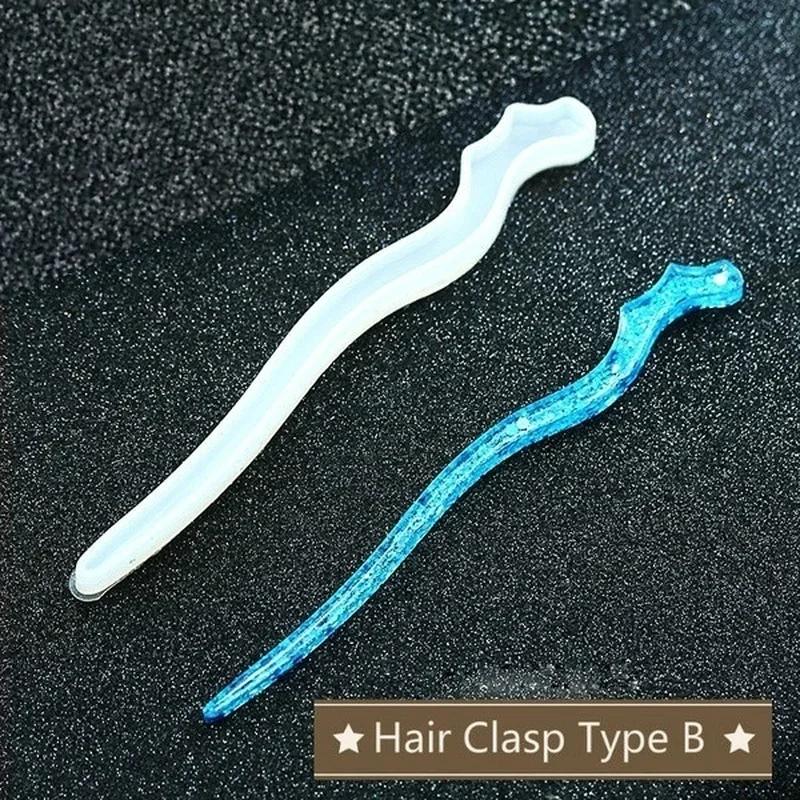 New Transparent Hairpin Silico - Resin Craft Supplies 评论和价格