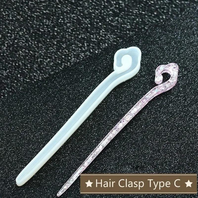 New Transparent Hairpin Silico - Resin Craft Supplies 评论和价格