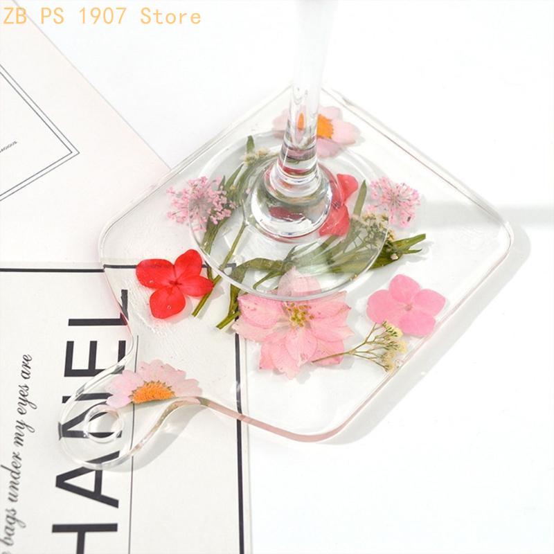 Cup Mat Crystal Mold DIY Handl - Serving Tray Mold 评论和价格