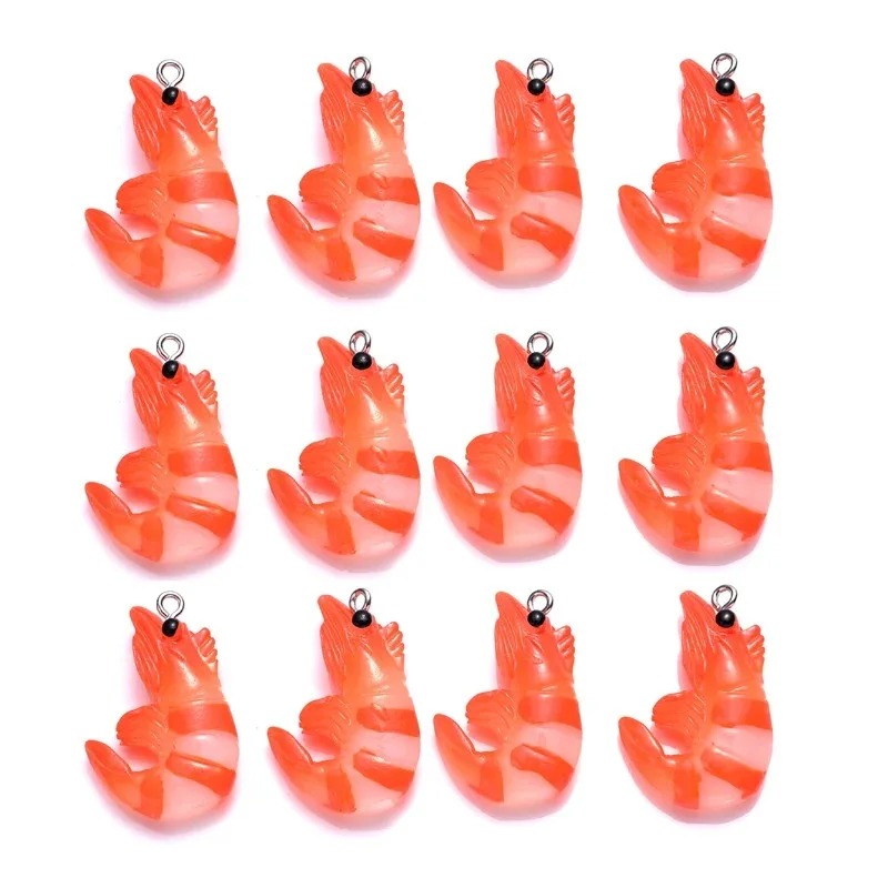10Pcs 3D Simulated Lobster Shr - Resin Craft Supplies 评论和价格