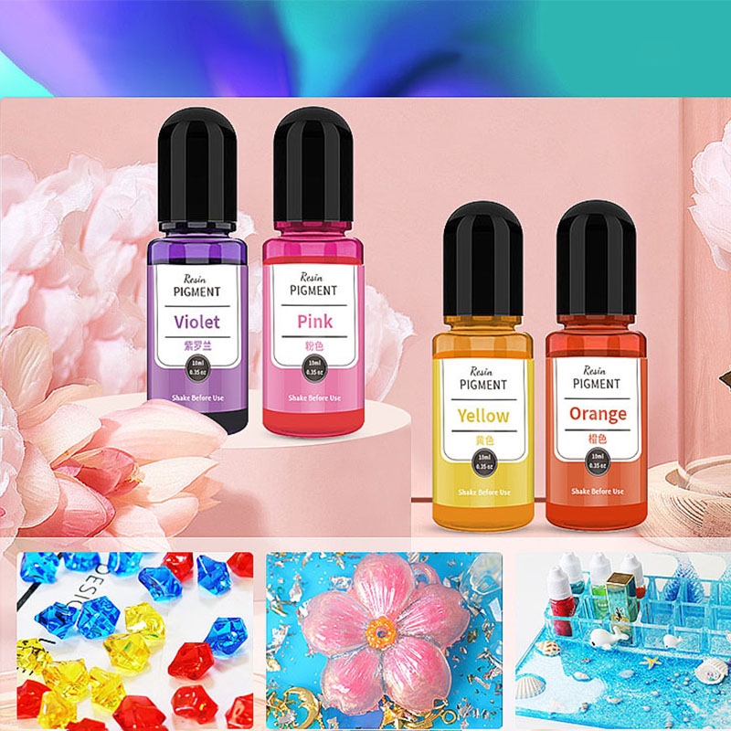 24/30 Colors Set 10ml Epoxy Re - Resin Dye Alcohol 评论和价格