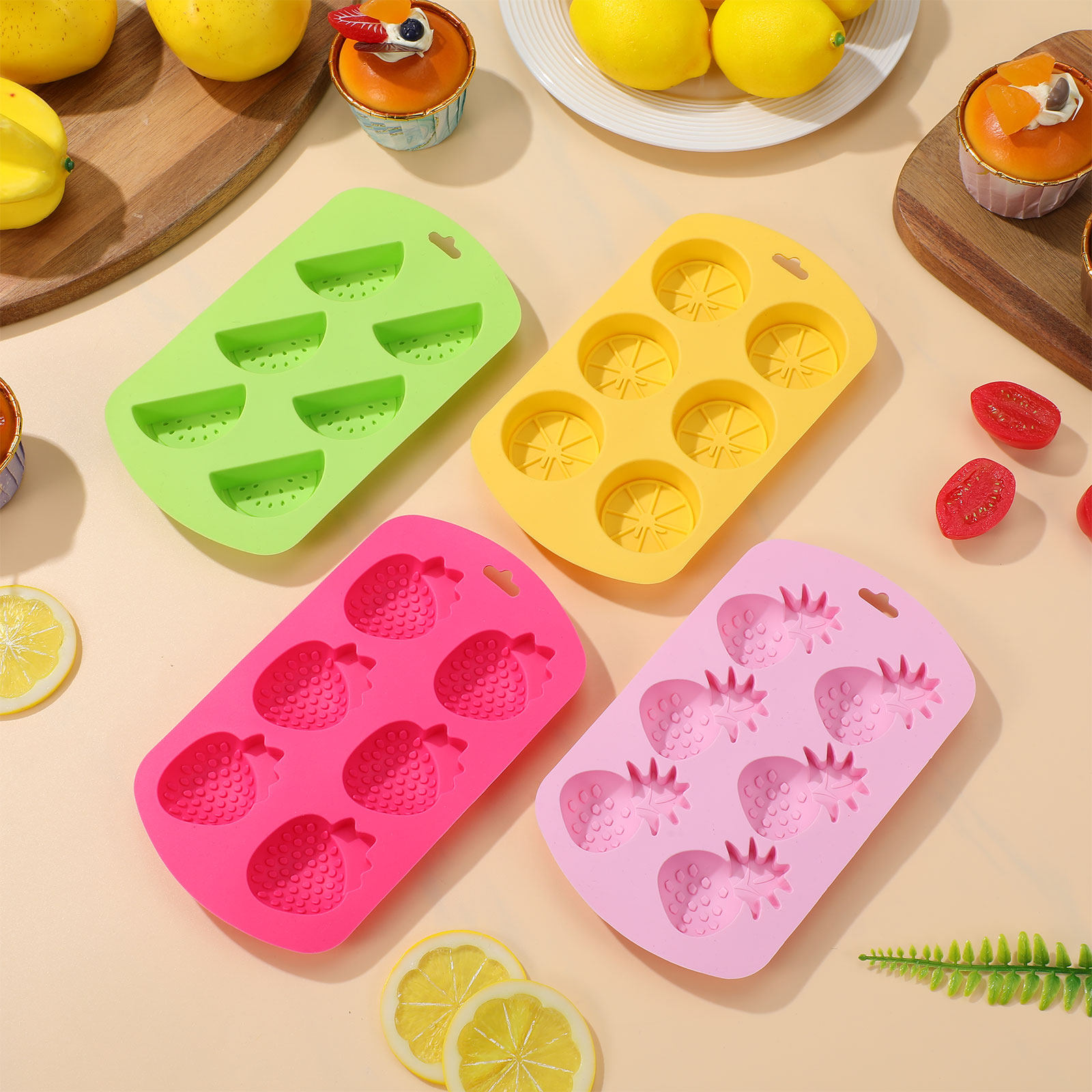 4Pcs Silicone Chocolate Mold F - Silicone Mold Tray 评论和价格